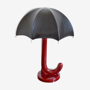 Lampe parapluie design années 80 vintage