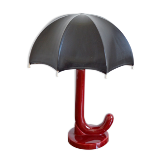 Lampe parapluie design années 80 vintage