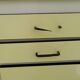 Buffet cuisine in pale yellow formica 50/60 years