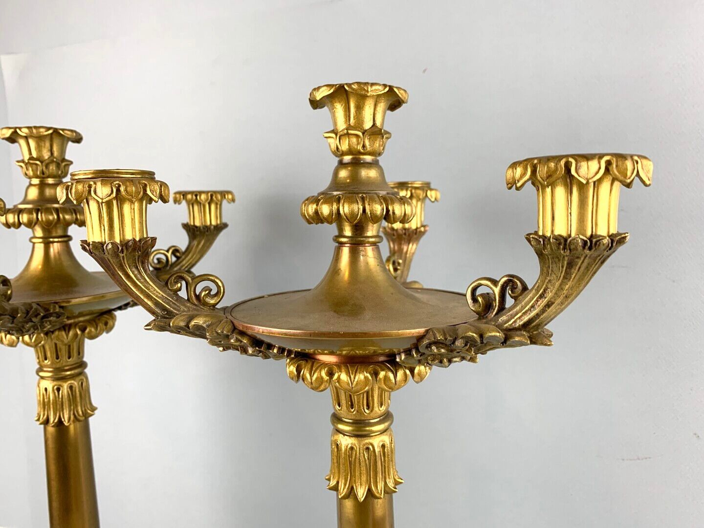 Paire de candelabres d'époque Napoleon III