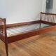 Vintage Scandinavian teak bed, Denmark 1960.