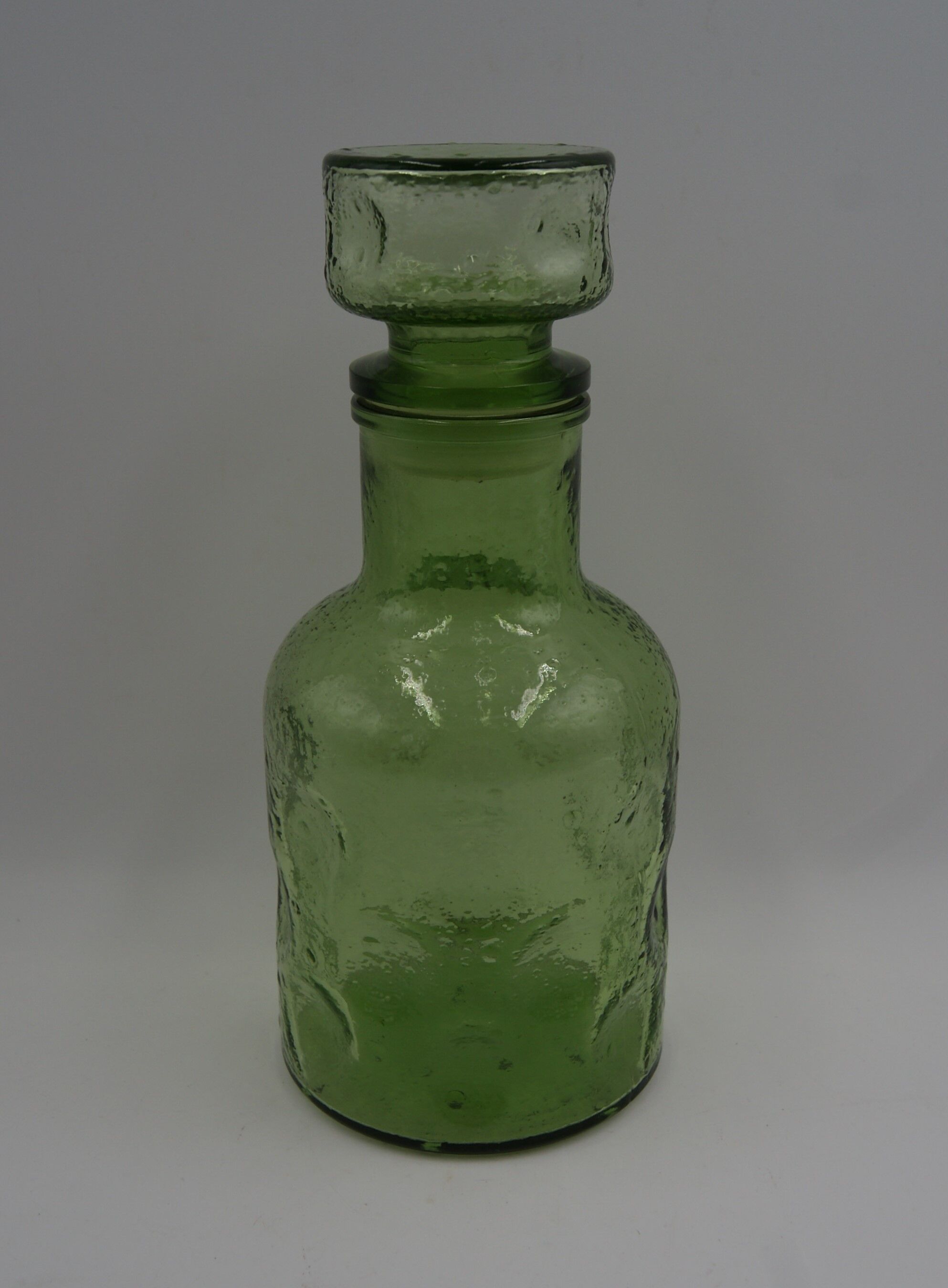 Vintage glass aperitif service