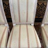 Suite of 4 Louis XVI style chairs