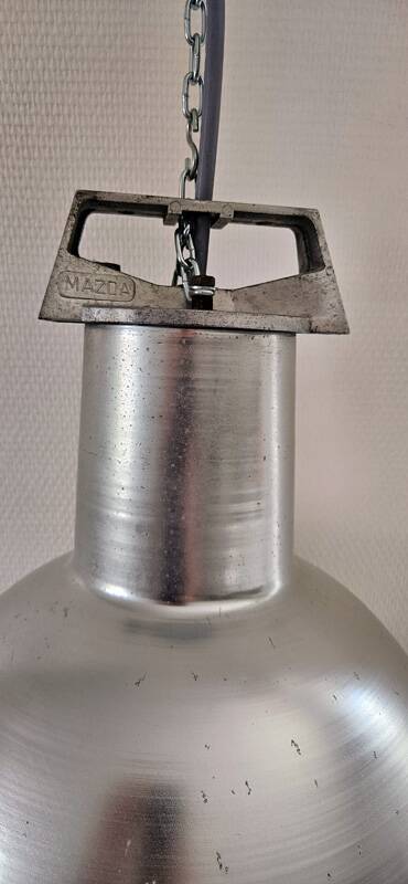 Vintage mazda industrial suspension in aluminium – 1960s