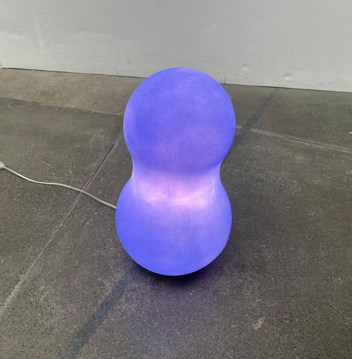 Postmodern balancing floor lamp model Penguin by Dominic Symons for Flötotto.