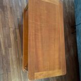 Cherry wood coffee table from the 80s