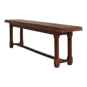 banc d’église en chêne
