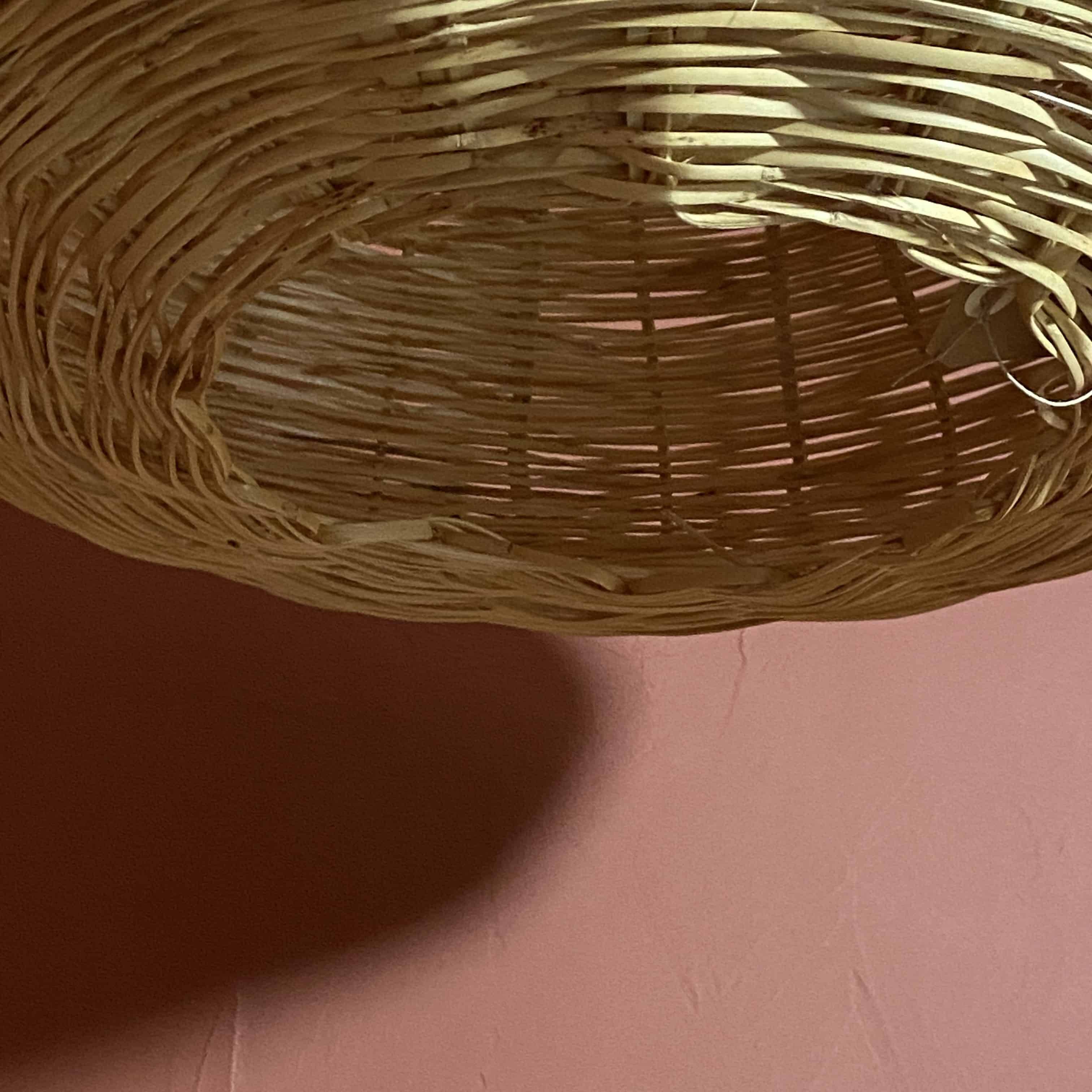 Wicker drop suspension