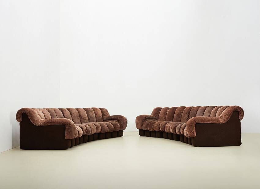 DS-600 'Snake' Sofa by Ueli Berger for De Sede Switzerland 1970s