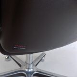 Drabert leather office chair