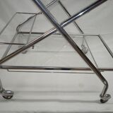 Sliding service chrome metal
