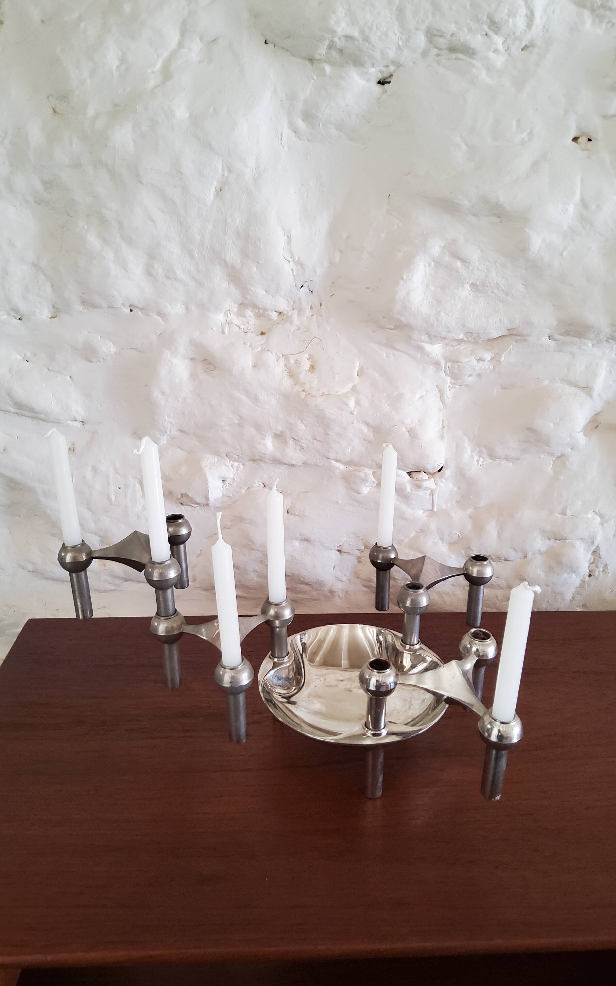 Nagel 1970 modular candle holders and cups