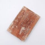 Set of 3 terracotta Books "Fond d'Atelier" N.Lebrun - Belgium 1980s