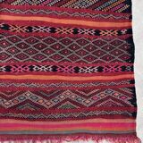 Moroccan Kilim Zemmour rug red - 150 x 285 cm