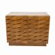 Carved Oak Italian Sideboard with Travertine Top