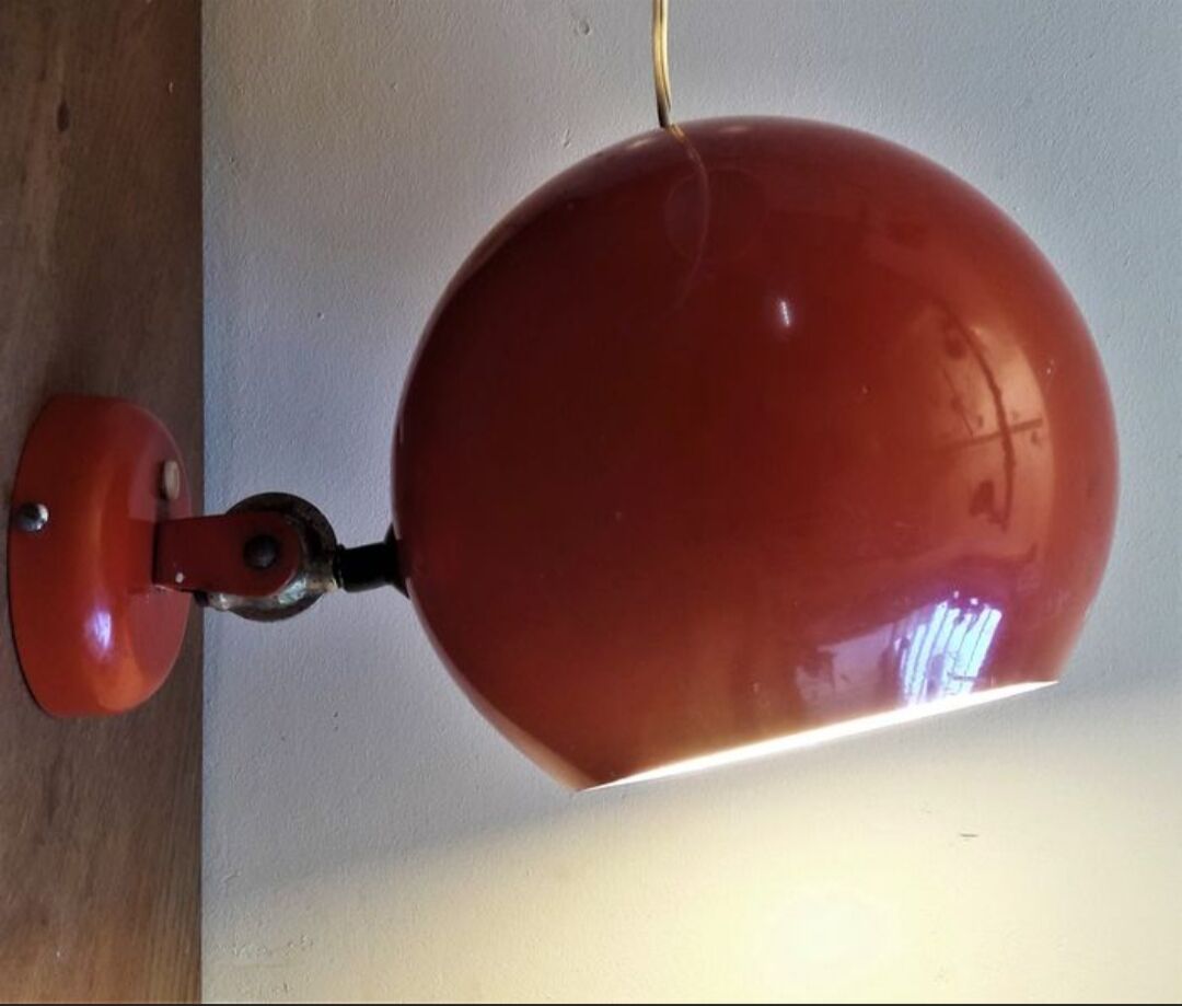 2 vintage eyeball sconces