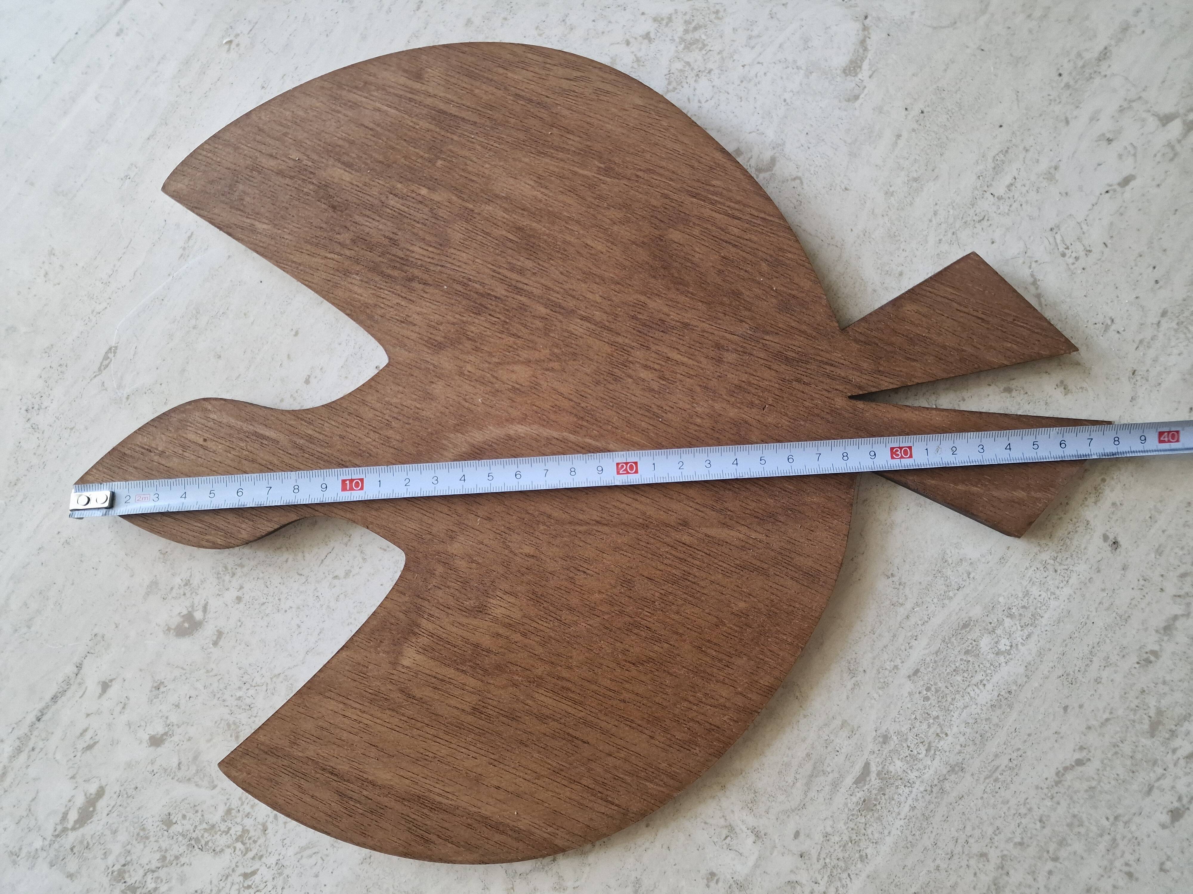 Wooden bird trio for wall decoration