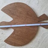 Wooden bird trio for wall decoration