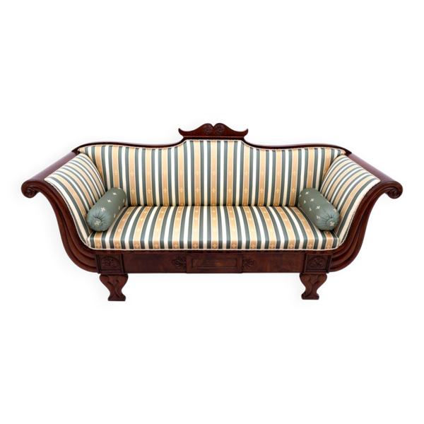 Canapé Biedermeier, Europe du Nord, vers 1860