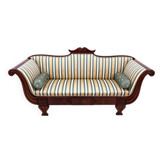 Biedermeier sofa, Northern Europe, circa 1860.
