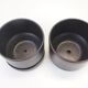 Pair of vintage Arabia Finland flower pots by Richard Lindh