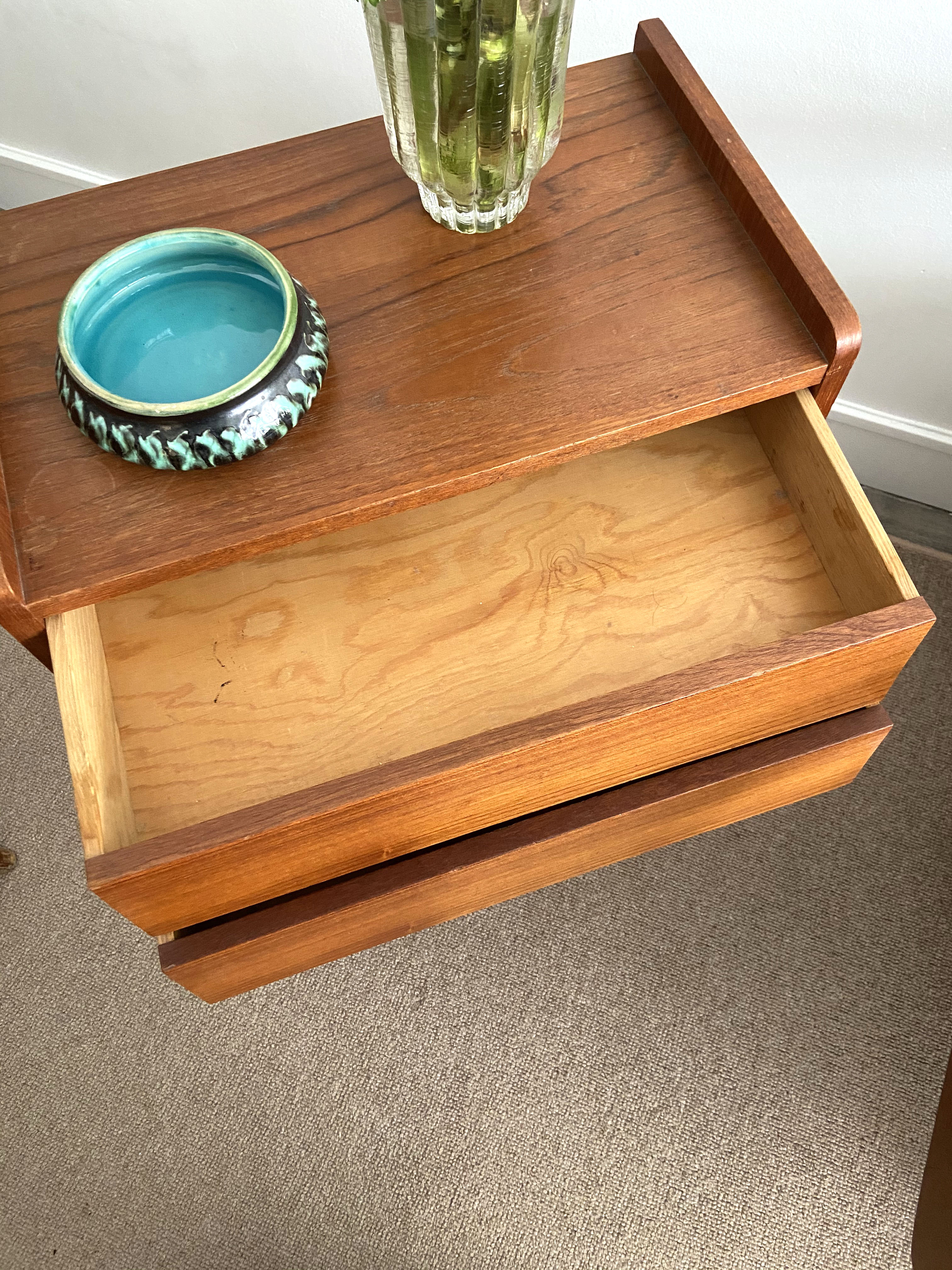 1950s bedside table