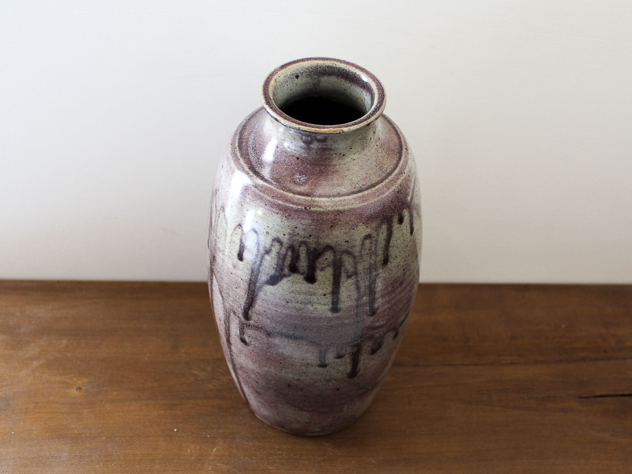 Vase en grès émaillé Roger Jacques Grès du Puisaye