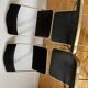 Series of 4 foldable velvet chairs