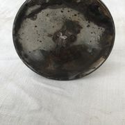 Eglolated glass candlestick