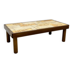 Table basse Herbier en - circa