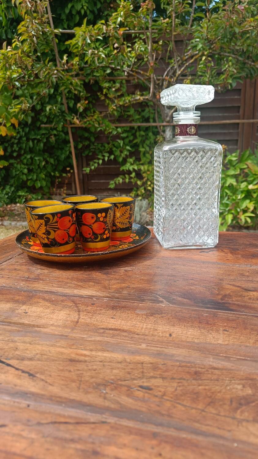 Antique farmhouse coffee table