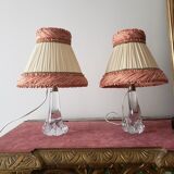 Paire de lampes Baccarat