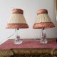 Paire de lampes Baccarat