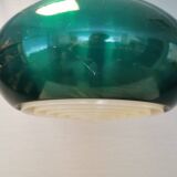 Top-class design lamp Model Medio in metal green colour (original) 1966. Jo Hammerborg Denmark