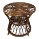 Rattan round table