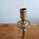 Paire de bougeoirs en laiton