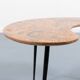 Table d'appoint italienne sculpturale unique du milieu du siècle, 1950