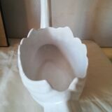Empty swan pocket in earthenware