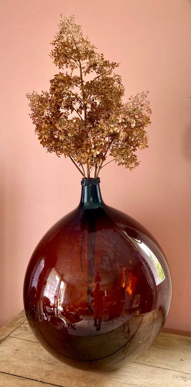 Amber antique demijohn 50L