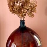Old amber demijohn 50L