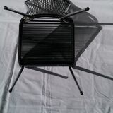 Series 4 chairs black scoubidou