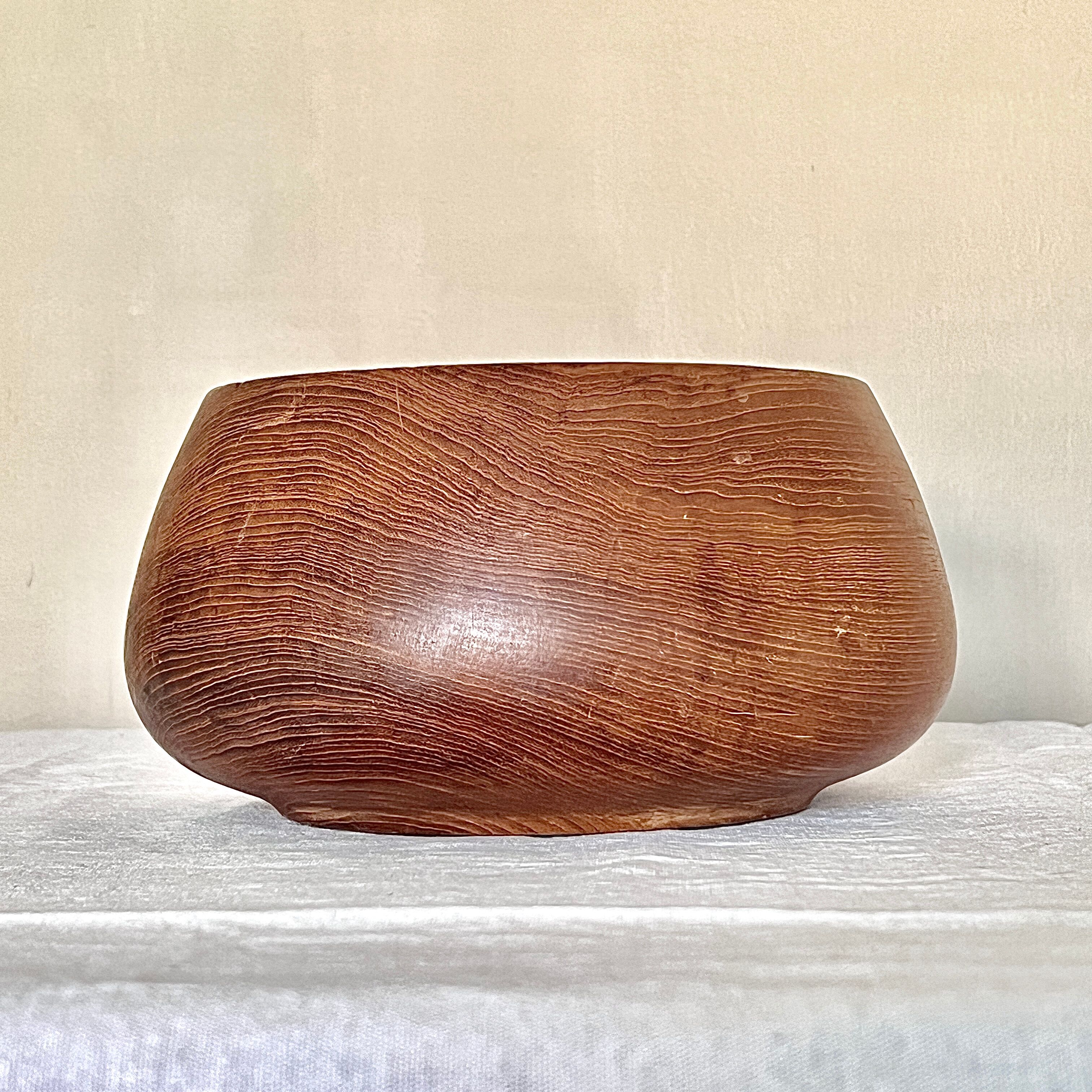 Teak wood bowl,denmark teak wood, scandinavian / japandi