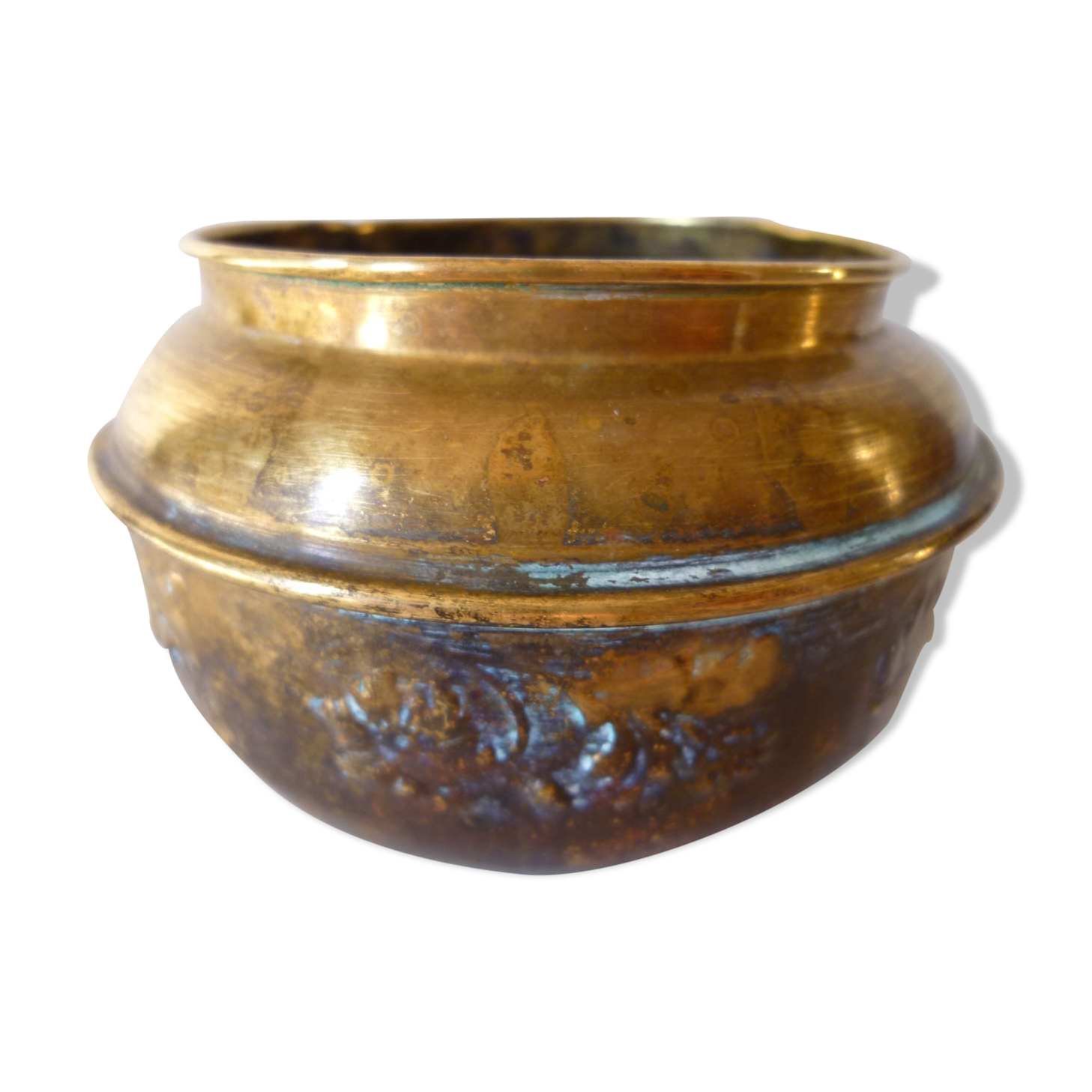 Cache pot brass