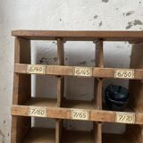 Meuble de métier pin à cases XL 250cm