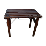 Wooden fisherman's bench