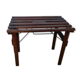 Wooden fisherman's bench