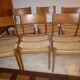 6 chairs Gessef Consorzio Sedie 1960