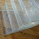 6 transparent bins / drawers "Plastiroir" vintage 1970