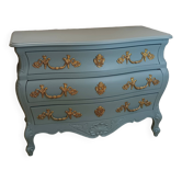 Grey/green Bordeaux chest of drawers