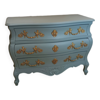Grey/green Bordeaux chest of drawers